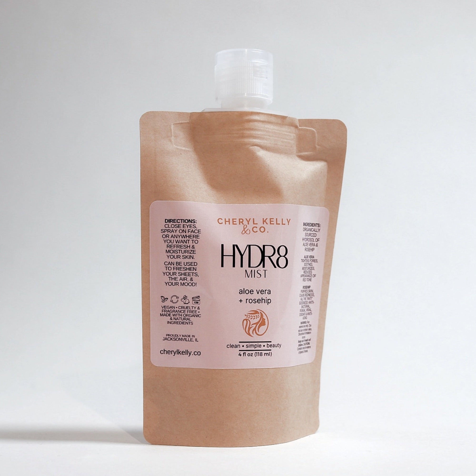 HYDR8 Mist - Aloe Vera + Rosehip