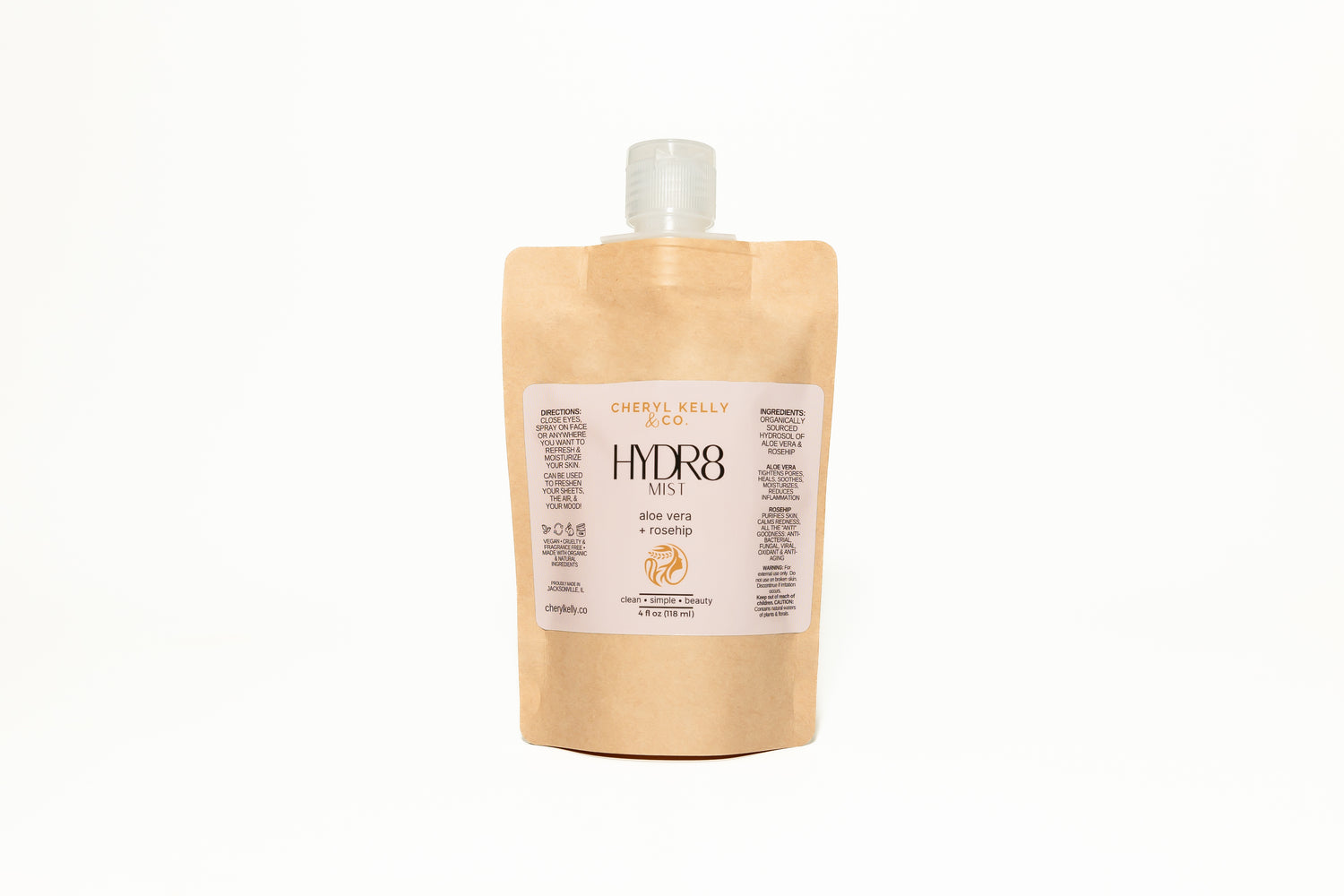 HYDR8 Mist - Aloe Vera + Rosehip