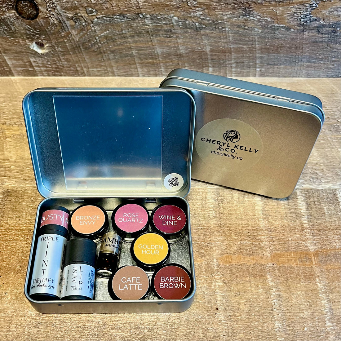 Color Me Festive Tin (empty)